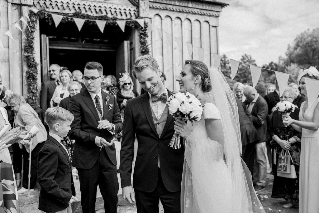 Photographer: Gavin Morgan James. Barn wedding, rustic wedding.