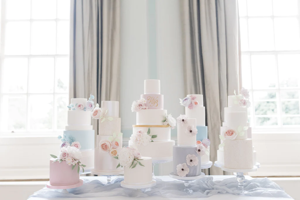 Cake Designer: Lindsay Pemberton. Wedding cakes.